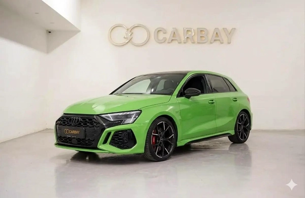 AED 2804 PM | AUDI RS3 2023 | UNDER AGENCY WARRANTY SERVICE CONTRACT DEC 2026 | GCC
