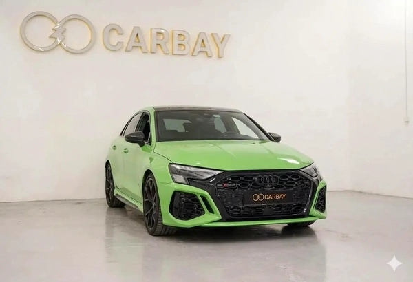 AED 2804 PM | AUDI RS3 2023 | UNDER AGENCY WARRANTY SERVICE CONTRACT DEC 2026 | GCC