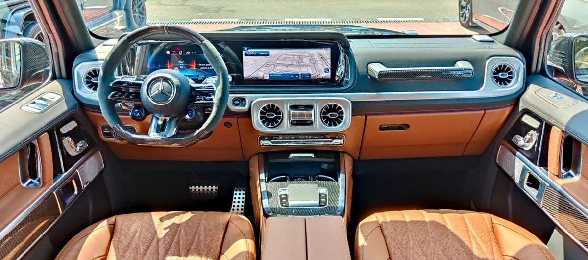 Mercedes Benz G63 AMG STANDARD Inside and outside carbon 5 years warranty 2026 GCC-7-0