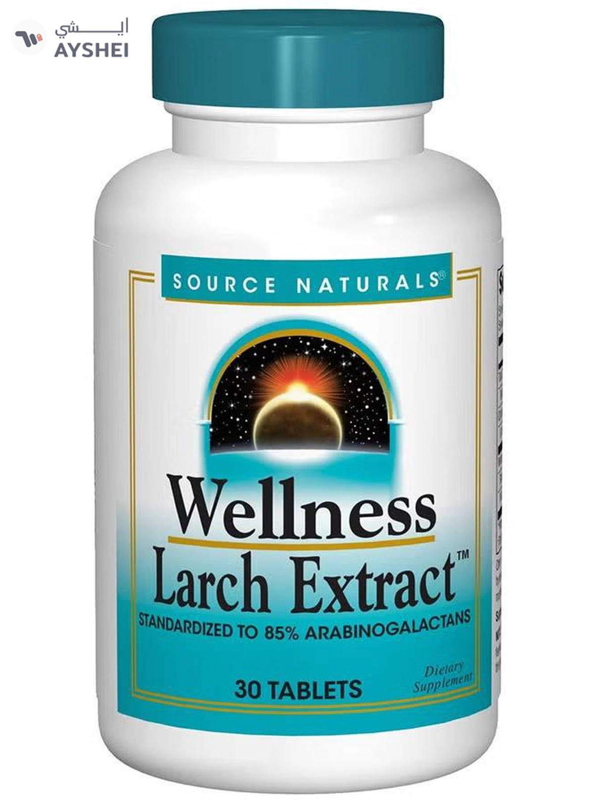 Source Naturals Wellness Larch Extract 1000 Mg 30 Tablets