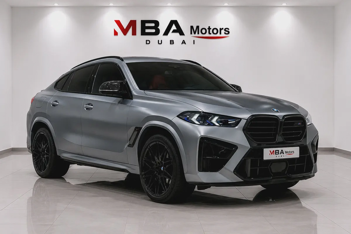 BMW X6M Competition 2025 - GCC Specs - 17,000 kms - Warranty and service till 2030-2-2