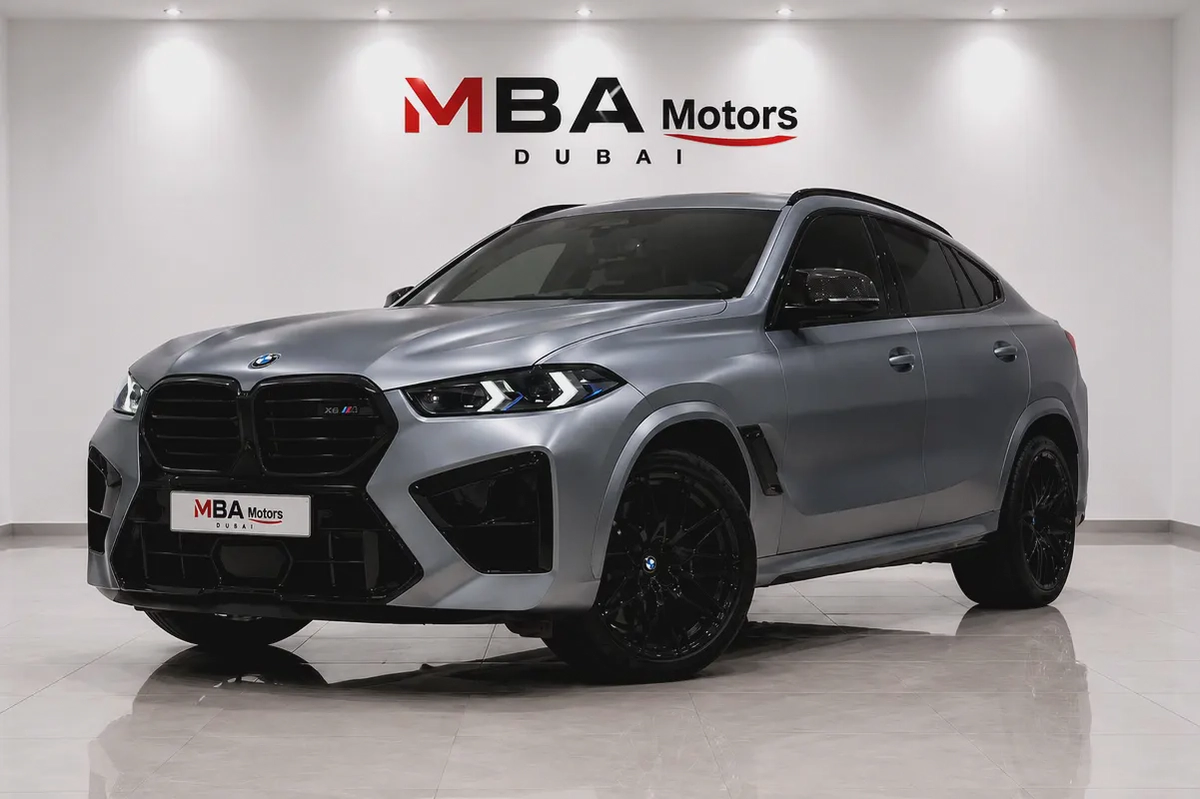 BMW X6M Competition 2025 - GCC Specs - 17,000 kms - Warranty and service till 2030-4-4