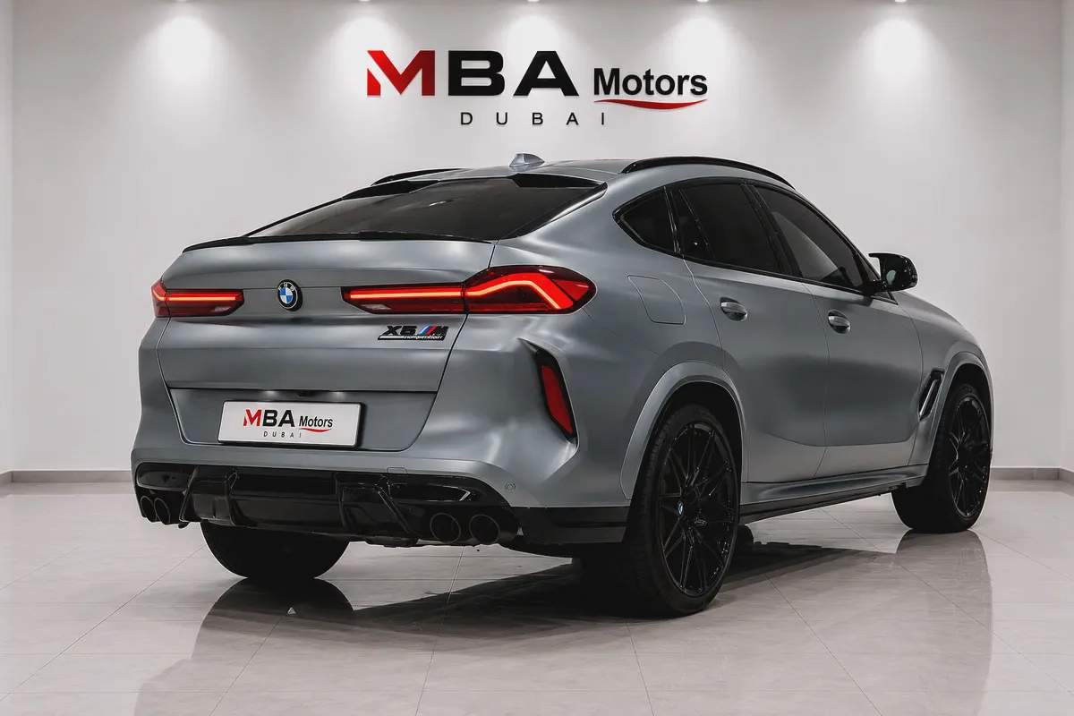 BMW X6M Competition 2025 - GCC Specs - 17,000 kms - Warranty and service till 2030-5-5