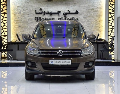 Volkswagen Tiguan ( 2015 Model ) in Brown Color GCC Specs-0