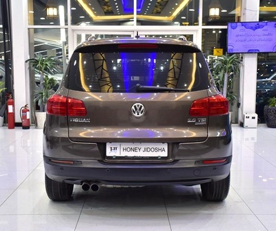 Volkswagen Tiguan ( 2015 Model ) in Brown Color GCC Specs-4