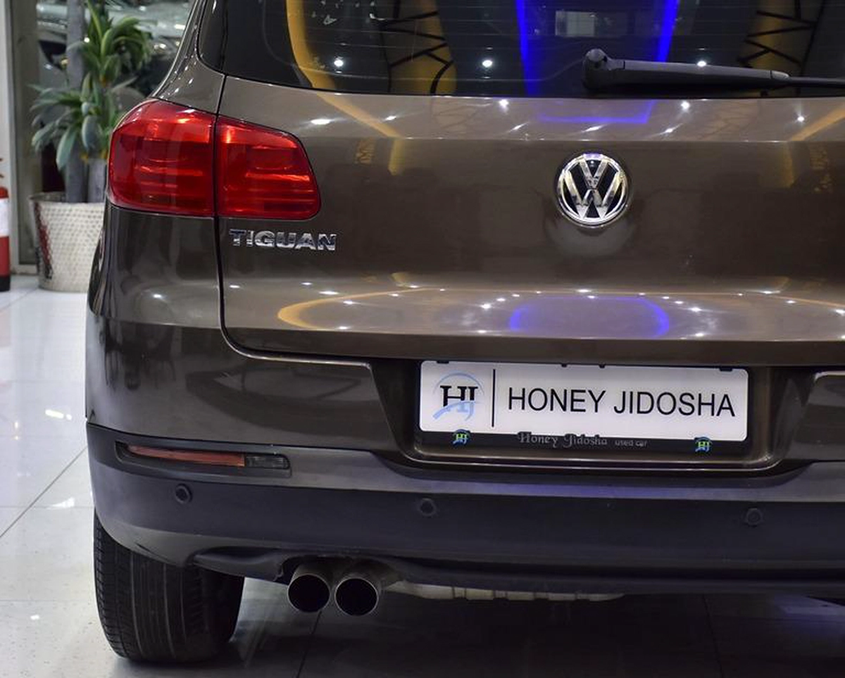 Volkswagen Tiguan ( 2015 Model ) in Brown Color GCC Specs-6-6