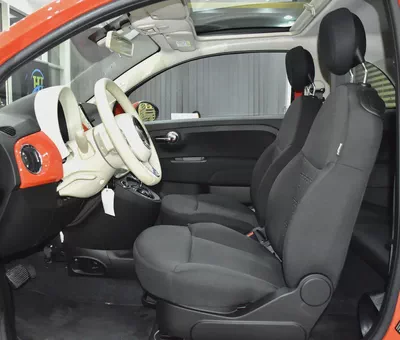 AED 892 EMi at 0% DP | Fiat 500 Dolcevita ( 2024 Model ) in Orange Color GCC Specs-9