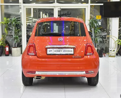 AED 892 EMi at 0% DP | Fiat 500 Dolcevita ( 2024 Model ) in Orange Color GCC Specs-4