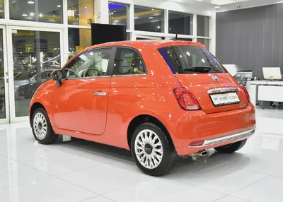 AED 892 EMi at 0% DP | Fiat 500 Dolcevita ( 2024 Model ) in Orange Color GCC Specs-6