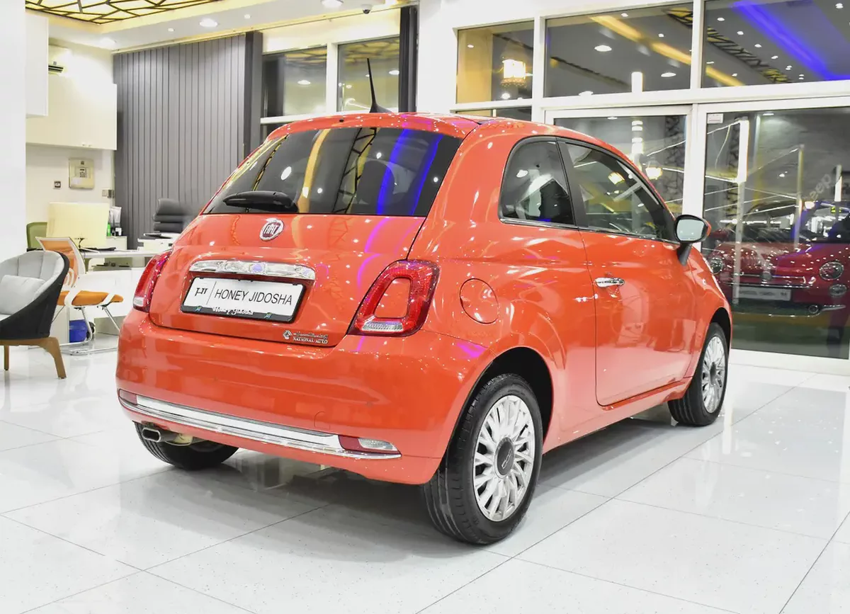 AED 892 EMi at 0% DP | Fiat 500 Dolcevita ( 2024 Model ) in Orange Color GCC Specs-5-5