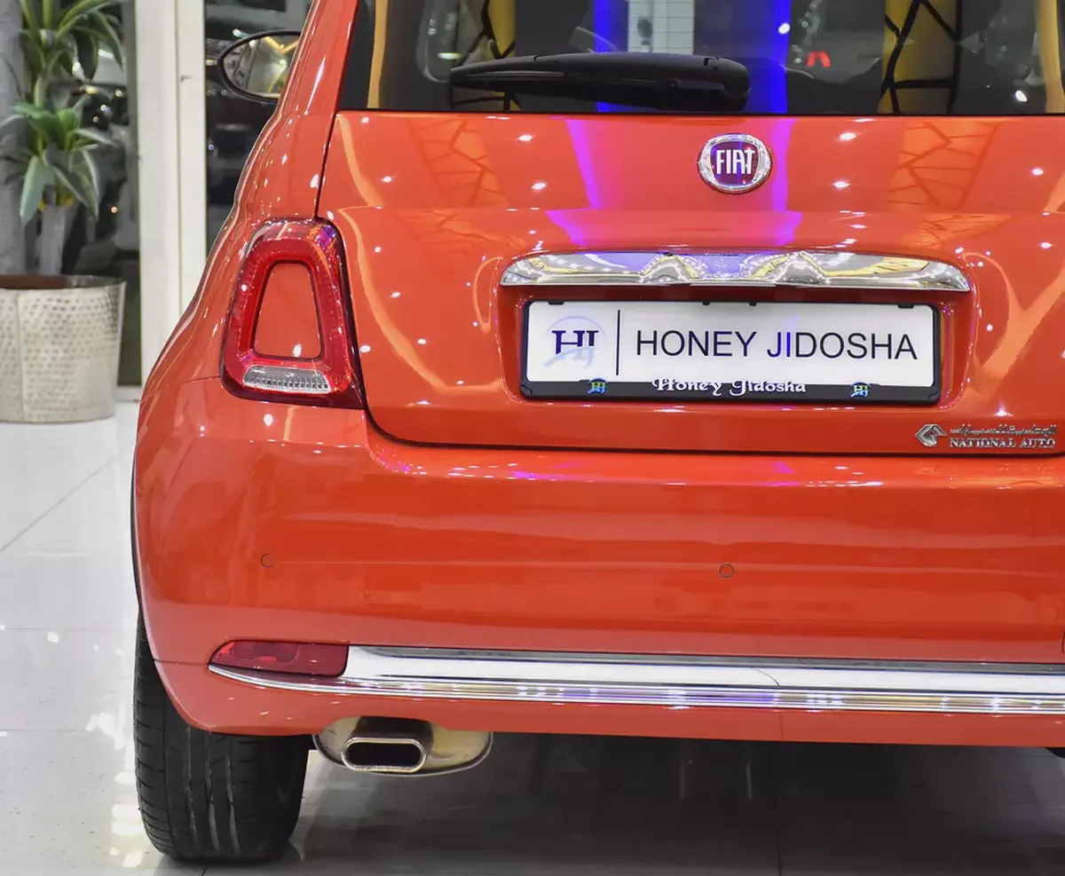 AED 892 EMi at 0% DP | Fiat 500 Dolcevita ( 2024 Model ) in Orange Color GCC Specs-7-7