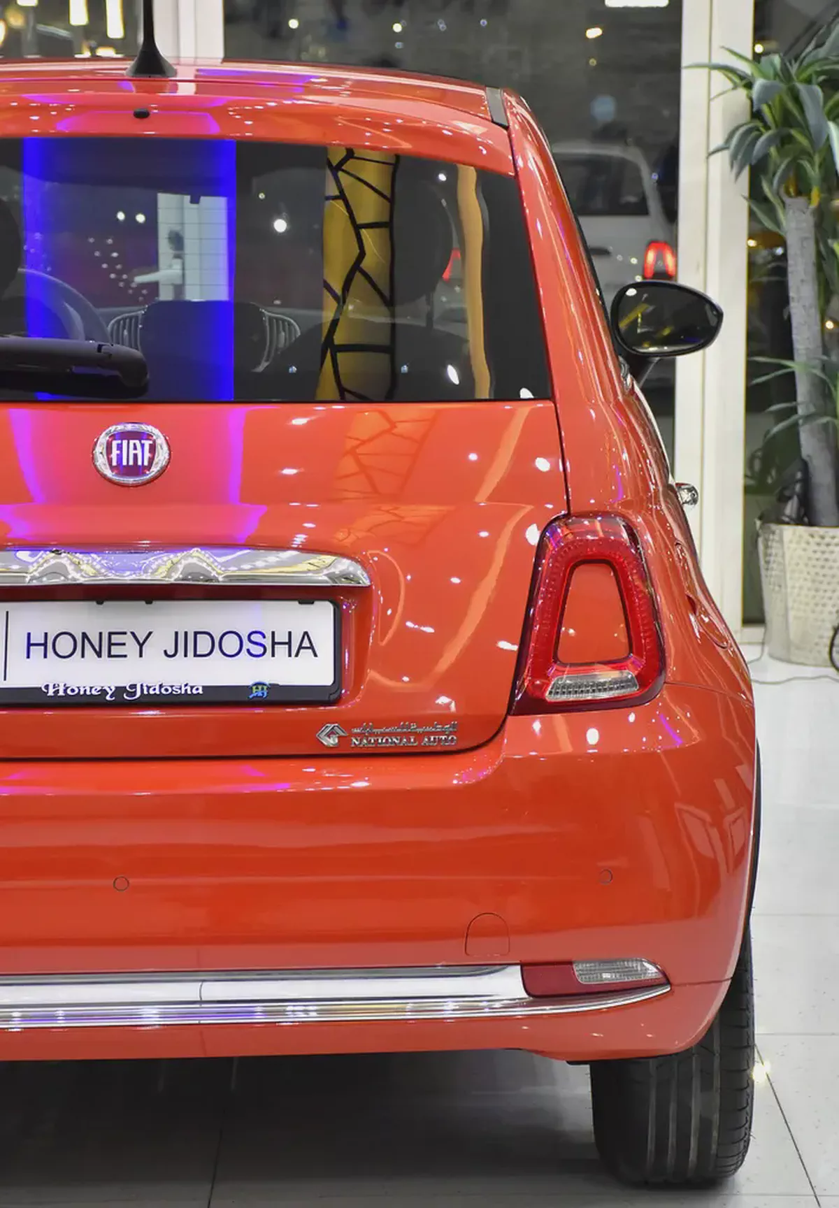 AED 892 EMi at 0% DP | Fiat 500 Dolcevita ( 2024 Model ) in Orange Color GCC Specs-8-8