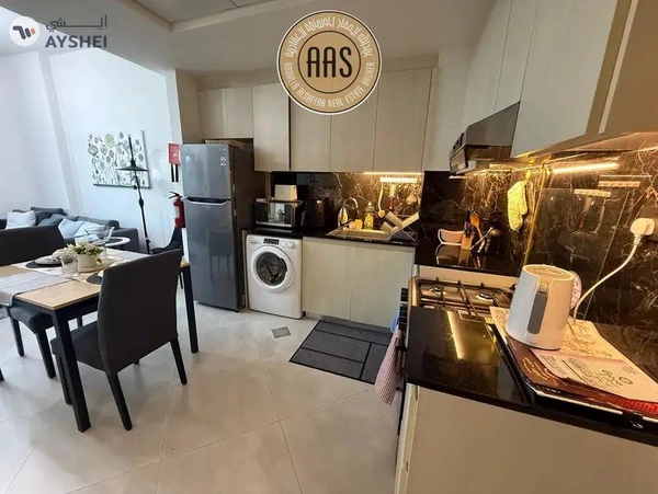 Prime location fully furnished 1bhk 2bathrooms in 85k balcony wardrobes 1parking free
