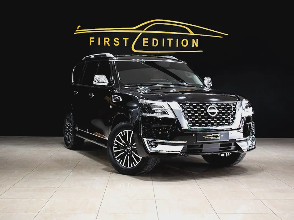 2022 ll Nissan patrol Le Platinum V8 ll 400 Hp ll Warranty And Service History Available ll Gcc-1-1