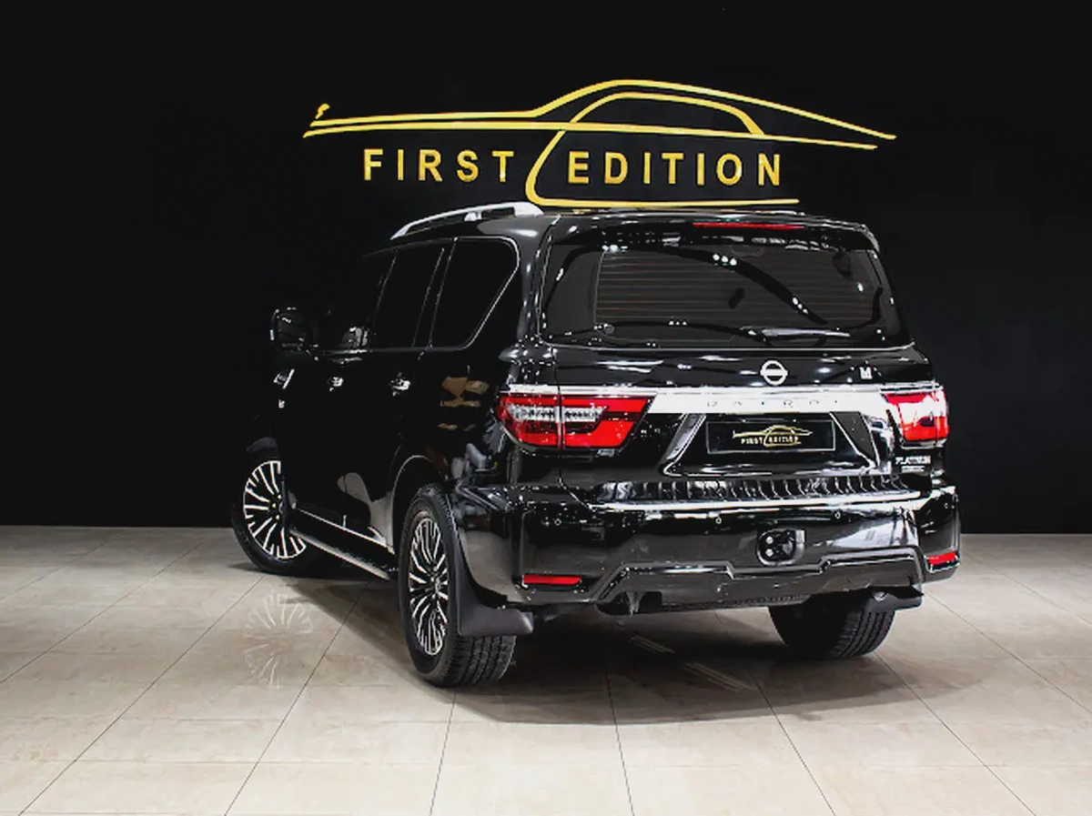 2022 ll Nissan patrol Le Platinum V8 ll 400 Hp ll Warranty And Service History Available ll Gcc-4-4