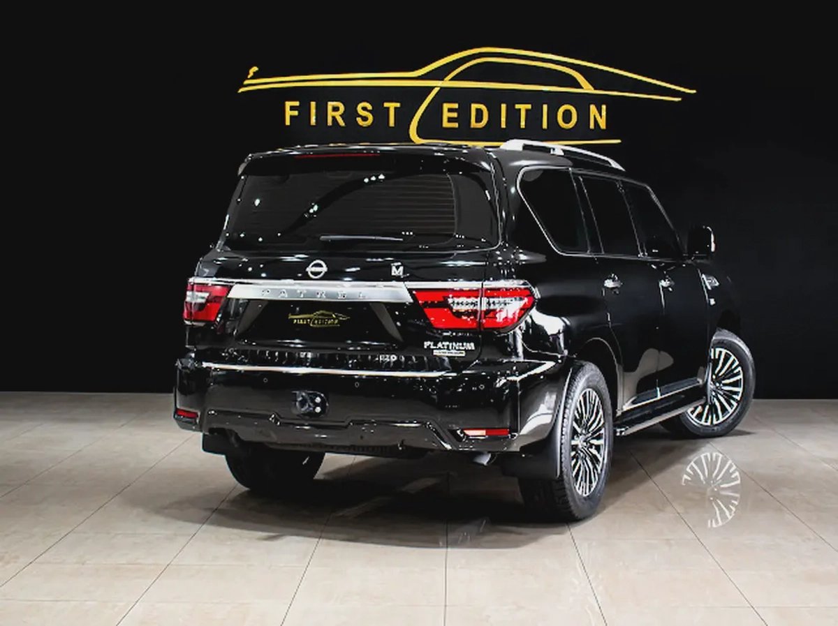 2022 ll Nissan patrol Le Platinum V8 ll 400 Hp ll Warranty And Service History Available ll Gcc-5-5