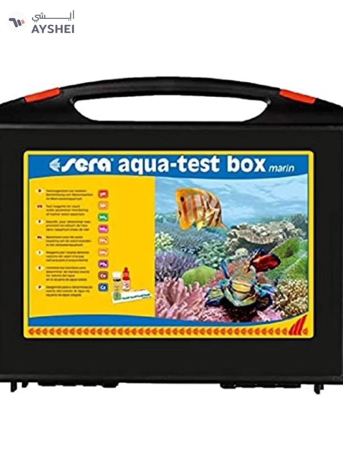 Sera Aqua Test Box marin