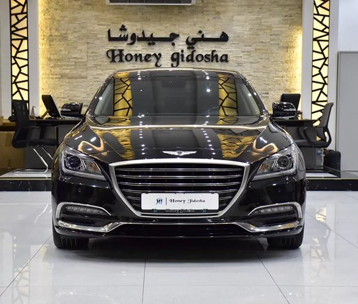 Genesis G80 3.3L ( 2018 Model ) in Black Color Korean Specs