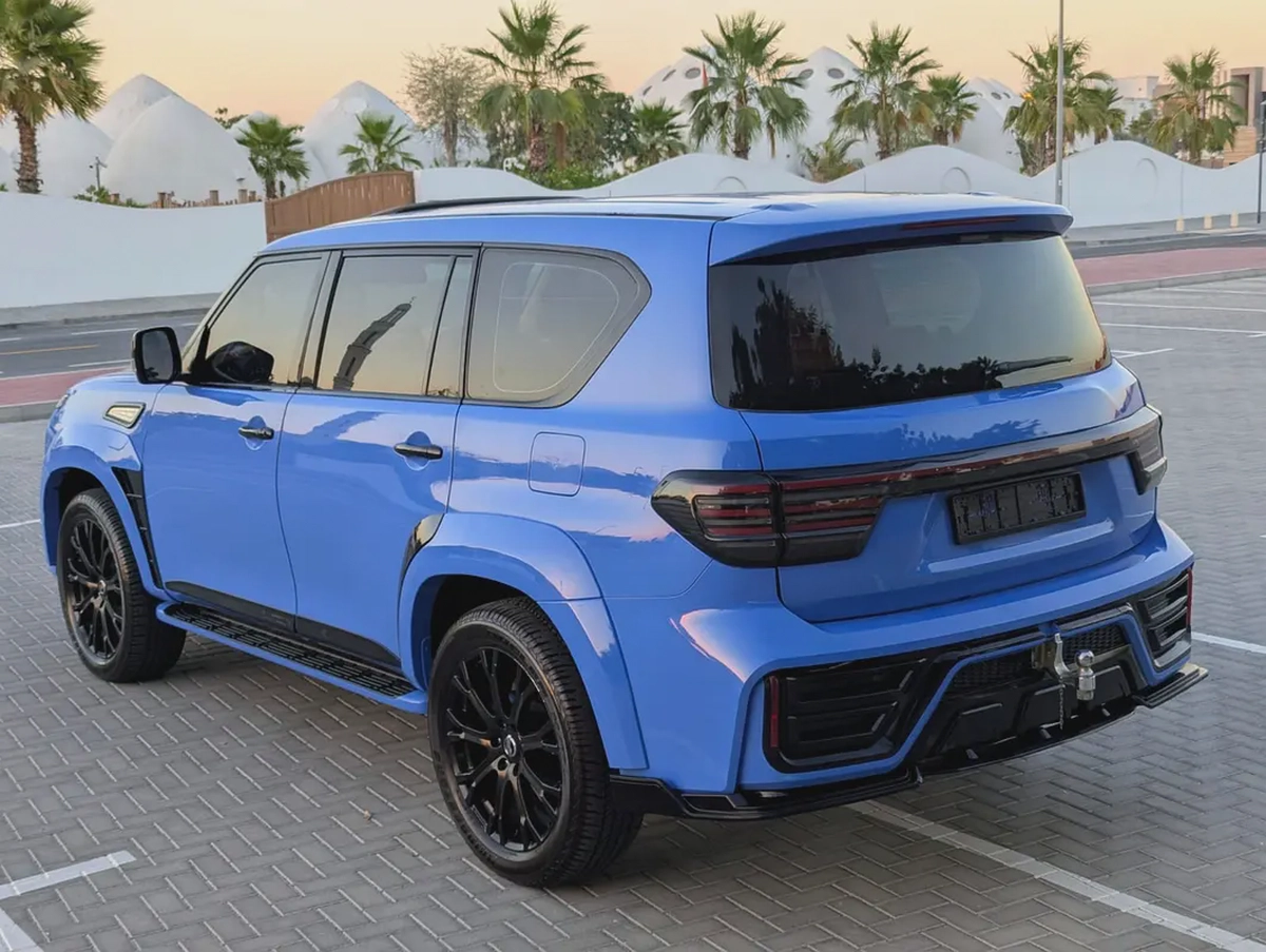 Nissan Patrol SE Platinum 2015 Facelifted 2024 Full Option GCC Specs In excellent condition