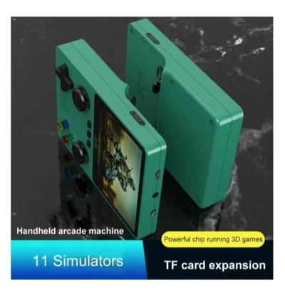 X6 HD Handheld Game Console - Portable Retro Gaming Console, Mini X6 Handheld with 32GB Storage, Built-In Classic Games, Long Battery Life, Perfect for On-the-Go Entertainment (Green)-3