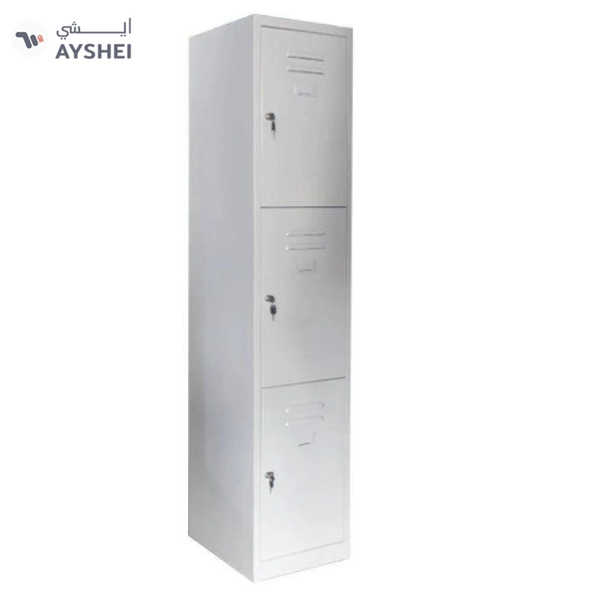 Locker: 3 Tier, Heavy Duty, Godrej-2-2