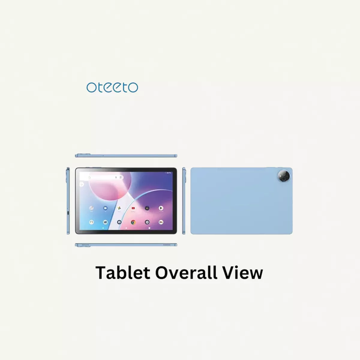 Oteeto TAB14 Pro | Android 15 & 11.0" INCELL 1280x800 Display | 12GB RAM + 512GB ROM-1-1
