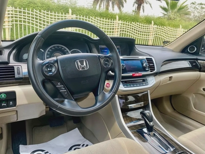 2015 HONDA ACCORD 2.4L FULL OPTION || GCC || ORIGINAL PAINT || FULL AGENCY SERVICE-15