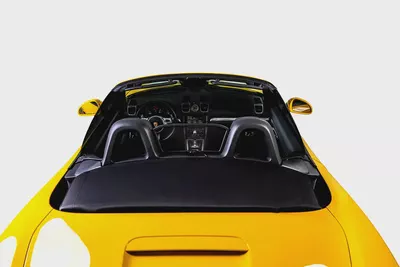 Performance meets Style-Porsche Boxster-Racing yellow-Sport Exhaust-Black Rims-Ready to Drive-12