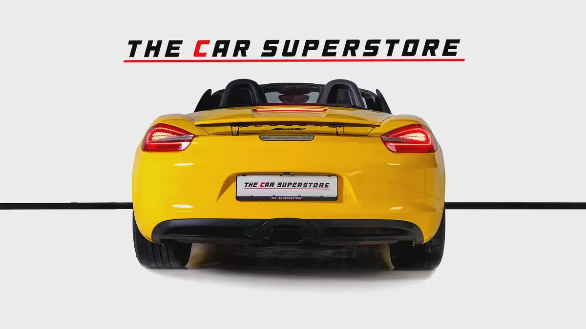 Performance meets Style-Porsche Boxster-Racing yellow-Sport Exhaust-Black Rims-Ready to Drive-6-6