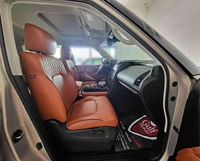 Nissan Patrol SE PLATINUM CITY LE PLATINUM CITY 5.6L-8CYL-400HP PLATINUM RADAR EXCELLENT CONDITION GCC SPECIFICATI-7