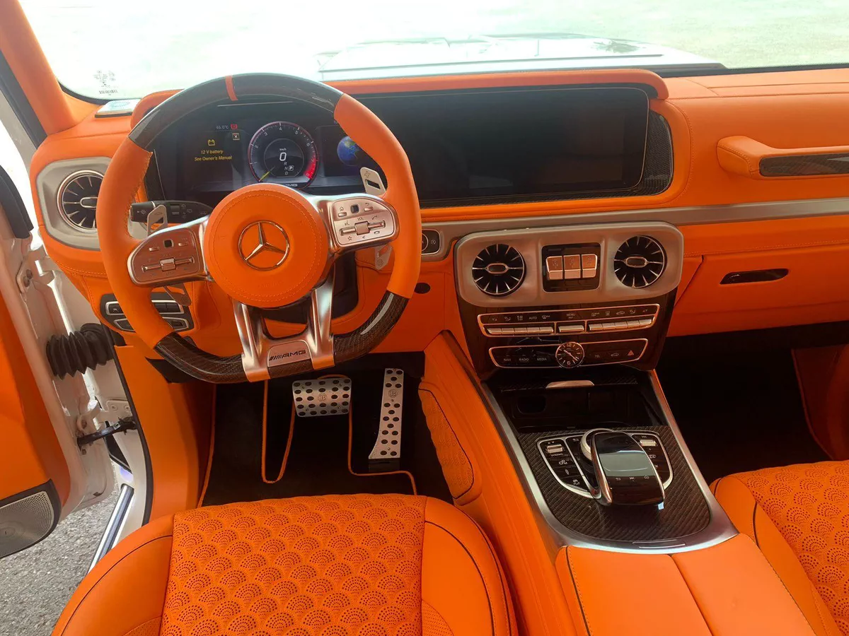 New 2024 G 63 AMG White Mercedes-Benz 4X4-3-3