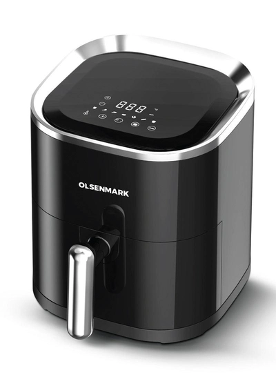 Olsenmark 3.5L Digital Air Fryer – Oil-Free Healthy Cooking with Non-Stick Pot & Tray-0