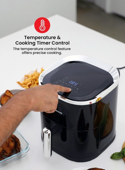 Olsenmark 3.5L Digital Air Fryer – Oil-Free Healthy Cooking with Non-Stick Pot & Tray-5