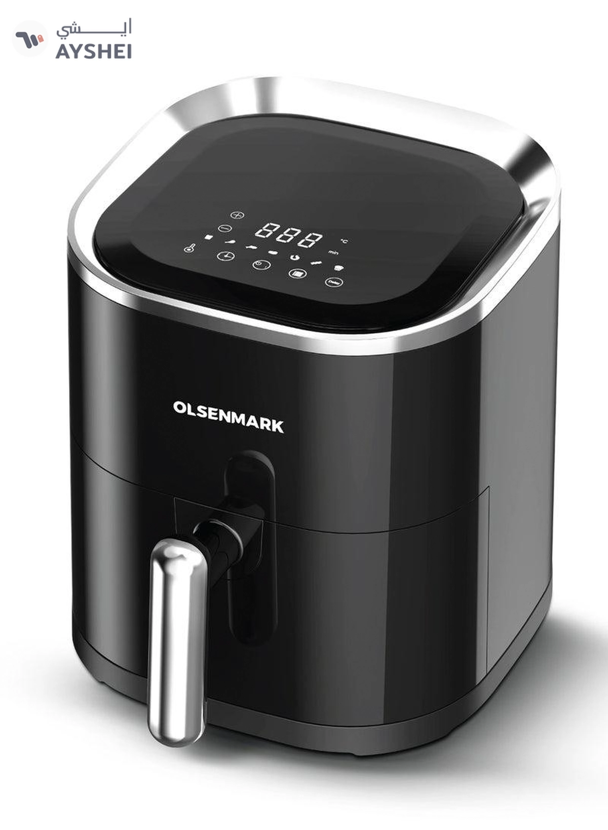 Olsenmark 3.5L Digital Air Fryer – Oil-Free Healthy Cooking with Non-Stick Pot & Tray-0-0