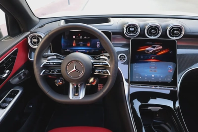 Mercedes-Benz -GLC43- COUPE 570KM-2025-GCC SPECS -BRAND NEW warranty service from GARGASH-13