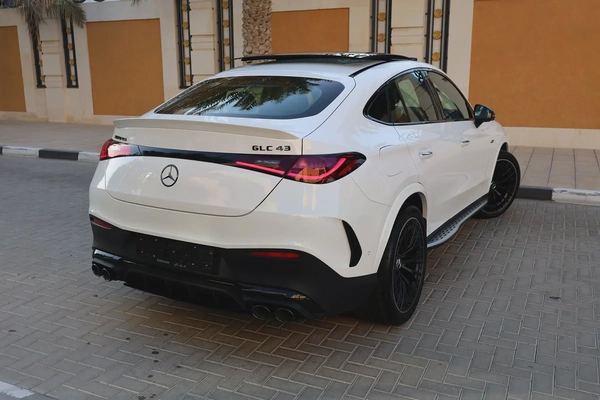 Mercedes-Benz -GLC43- COUPE 570KM-2025-GCC SPECS -BRAND NEW warranty service from GARGASH