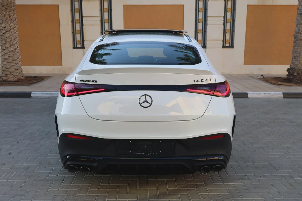 Mercedes-Benz -GLC43- COUPE 570KM-2025-GCC SPECS -BRAND NEW warranty service from GARGASH-6-6