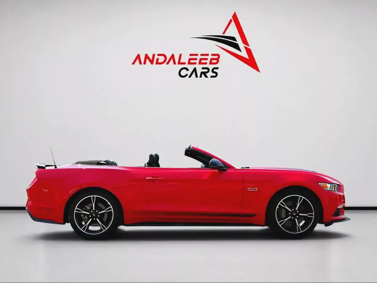 AED 2,700 P.M | 0% DOWN PAYMENT | FORD MUSTANG GT CALIFORNIA SPECIAL CABRIOLET | 5.0L V8 | 2017 | GC-10-10