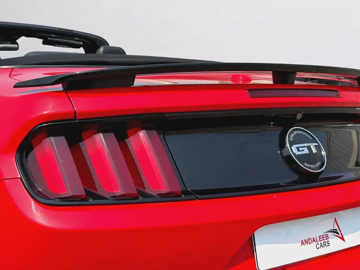 AED 2,700 P.M | 0% DOWN PAYMENT | FORD MUSTANG GT CALIFORNIA SPECIAL CABRIOLET | 5.0L V8 | 2017 | GC-8-8