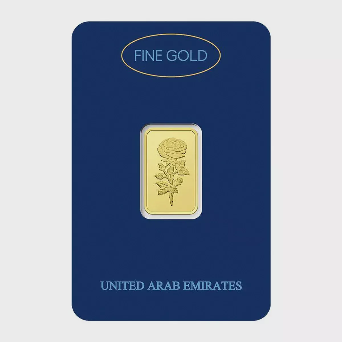 Dubai Gold 5 Grams Pure 999.9 Fine Gold Bar-0-0