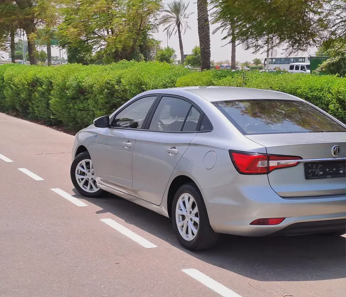 MG 5 Comfort 2024 GCC Specs -440-Monthly l Camera, GPS l Accident Free-15-15