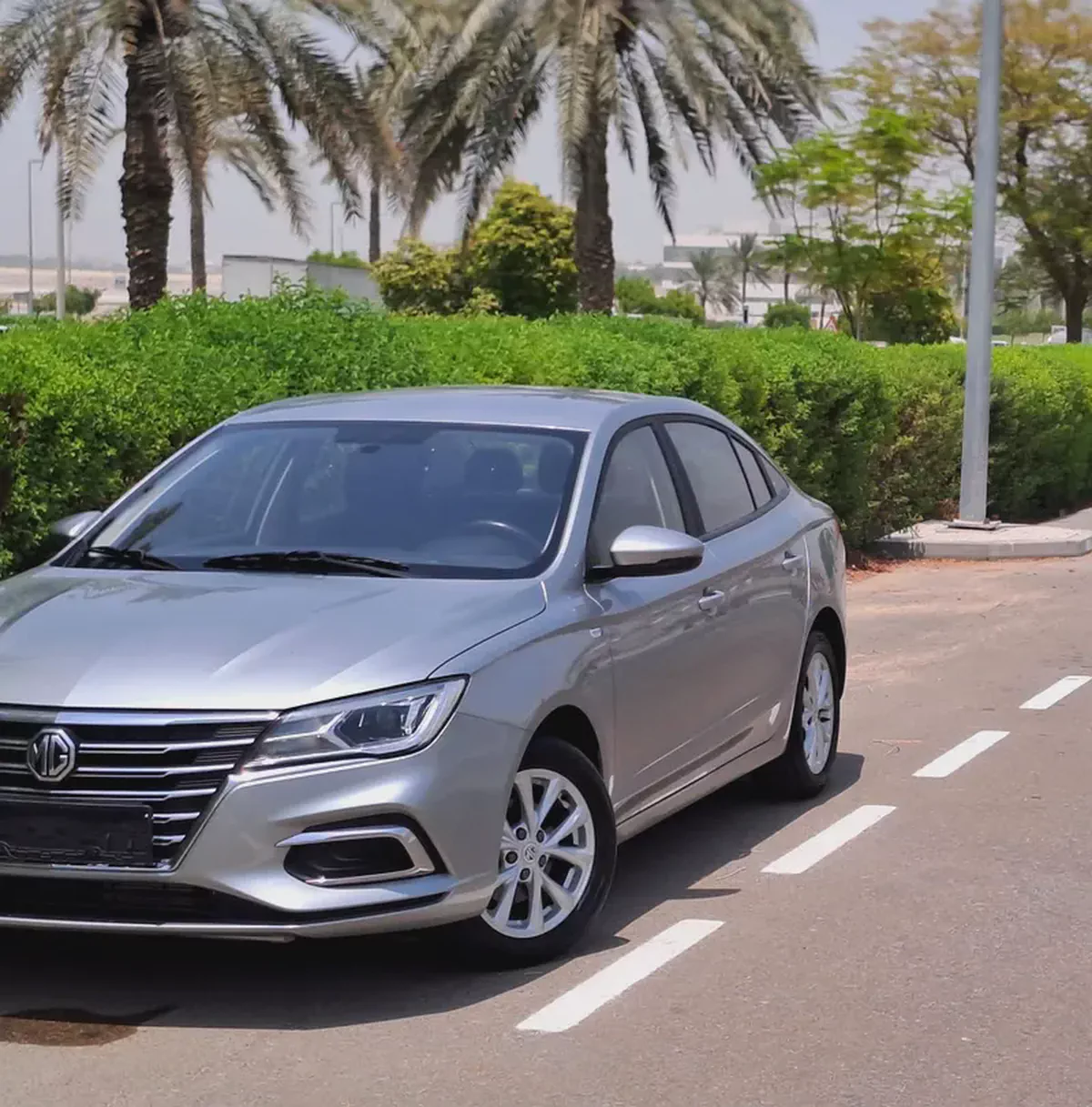 MG 5 Comfort 2024 GCC Specs -440-Monthly l Camera, GPS l Accident Free-4-4