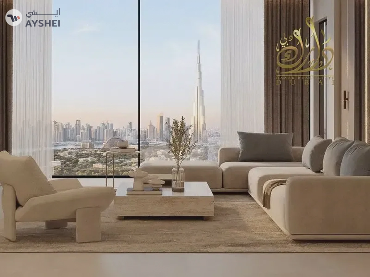 BURJ KHALIFA view-VIP clients-Ready in one year-less price in JADDAF