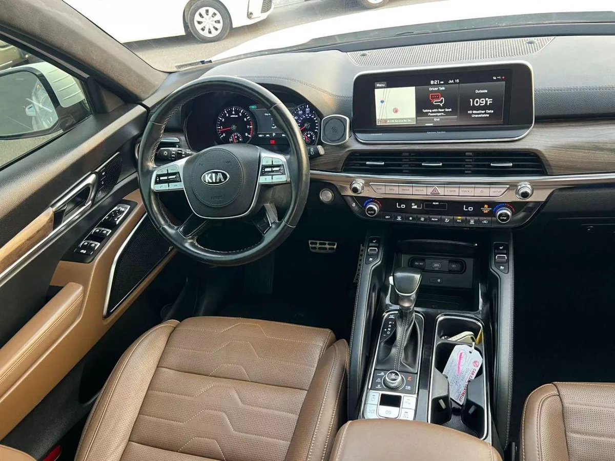 Kia Telluride SX PREMIUM 2021 KIA TELLURIDE FULL OPTION - PANORAMIC ROOF - HUD DISPLAY - AUTO TRUNK - HEAT & COOLING, LEAT-10-0