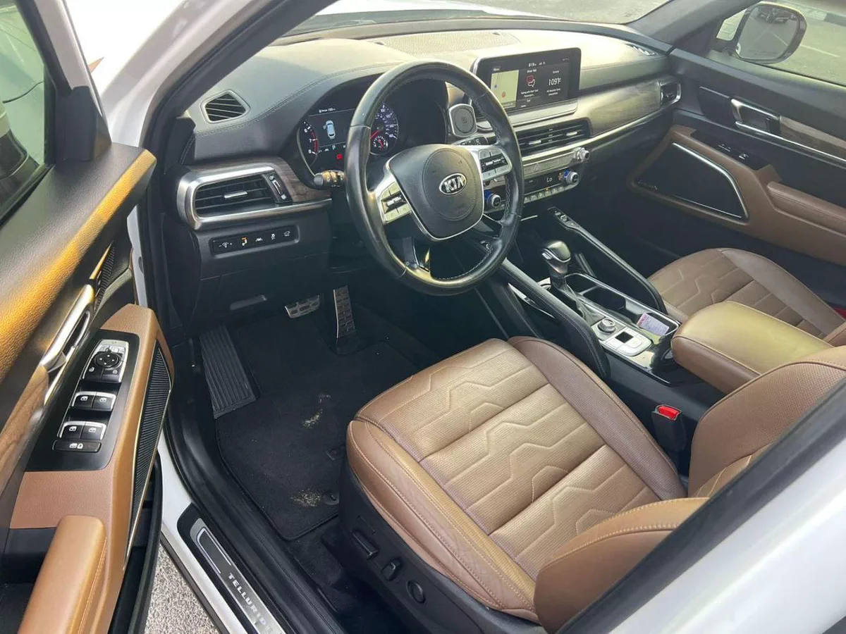 Kia Telluride SX PREMIUM 2021 KIA TELLURIDE FULL OPTION - PANORAMIC ROOF - HUD DISPLAY - AUTO TRUNK - HEAT & COOLING, LEAT-11-0