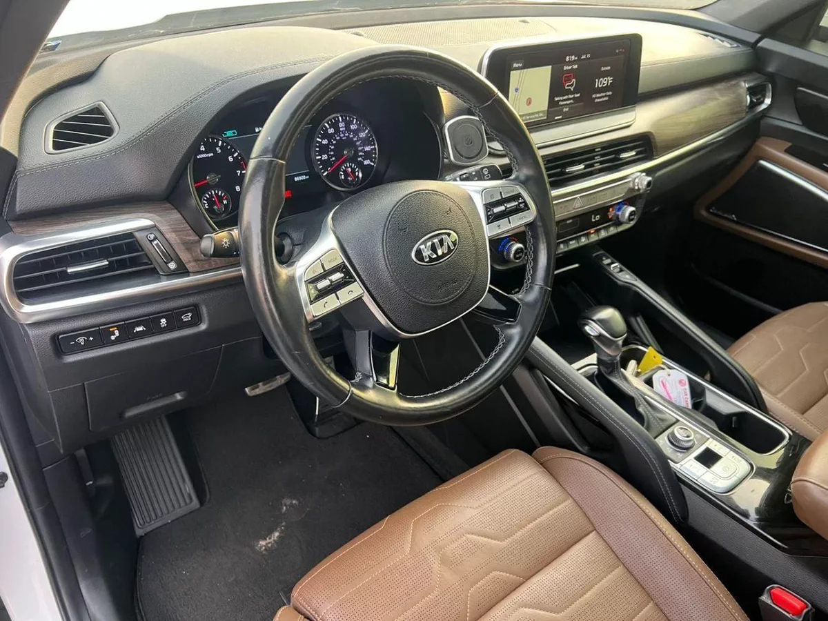 Kia Telluride SX PREMIUM 2021 KIA TELLURIDE FULL OPTION - PANORAMIC ROOF - HUD DISPLAY - AUTO TRUNK - HEAT & COOLING, LEAT-13-0