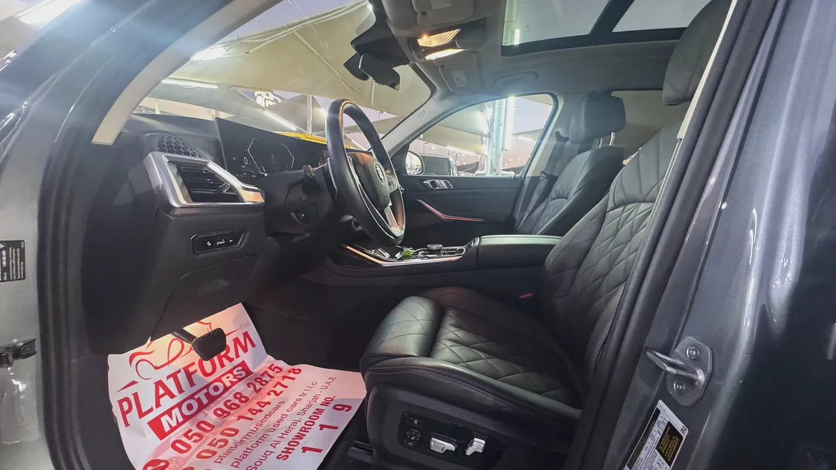 2025 BMW X7 xDrive40i - American Specsبي ام دبليو اكس ٧ موديل ٢٠٢٥ وارد امريكا كلين تايتل-10-10
