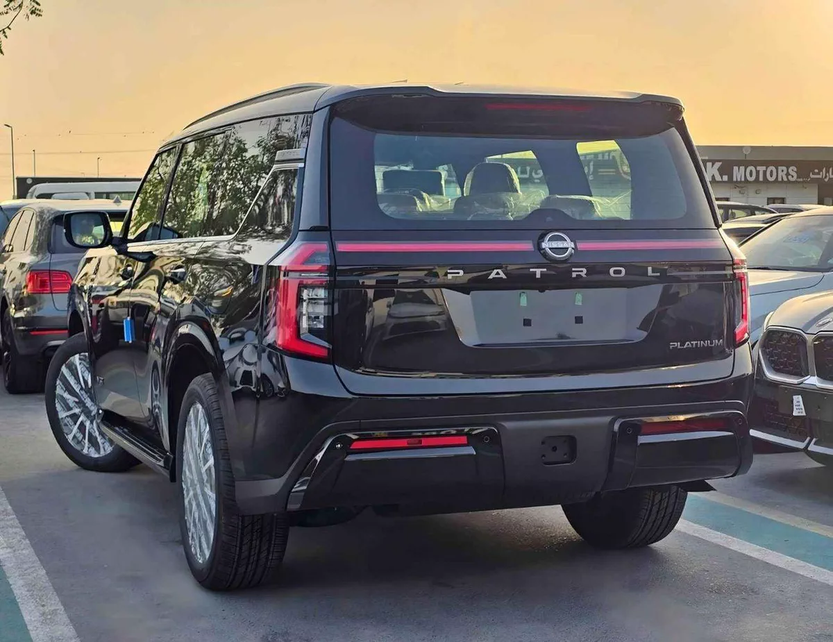 Nissan Patrol LE PLATINUM CITY LE PLATINUM TWIN TURBO | 3.5 V6 PETROL | FULL OPTION WITH RR ENTERTAINMENT SCREEN (-5-0