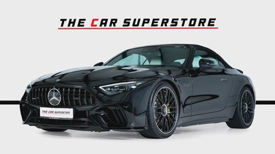 Mercedes Benz SL 63 AMG 4 MATIC Plus-AMG Driver Performance Pack-Full Leather Interior-3