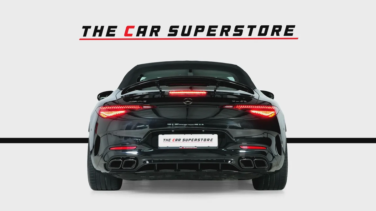 Mercedes Benz SL 63 AMG 4 MATIC Plus-AMG Driver Performance Pack-Full Leather Interior-6-6